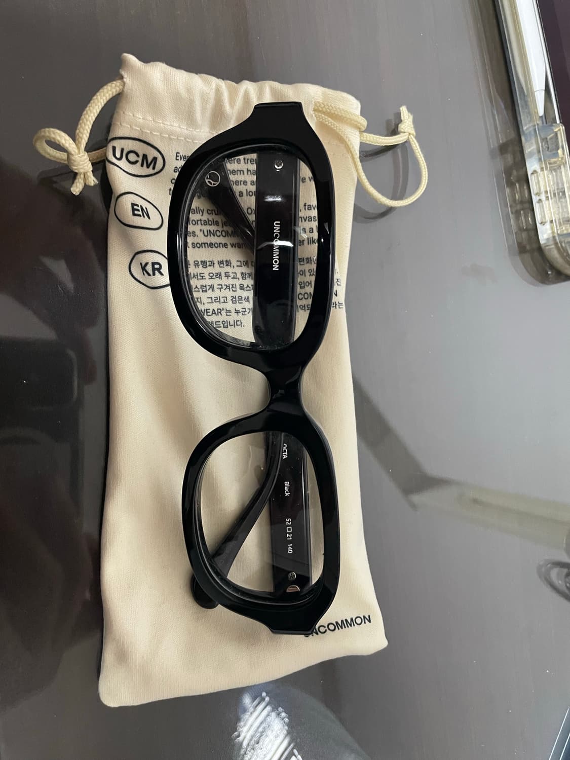 언커먼 바호스튜디오 아이웨어 옥타(블랙) 상품이미지1