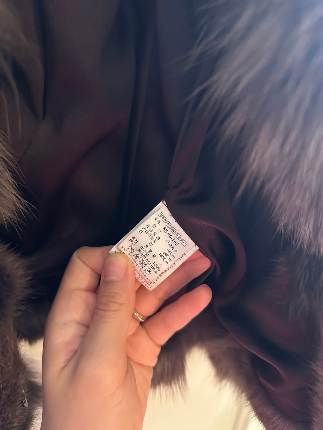 밍크 털 코트 자켓 y2k 상품이미지3