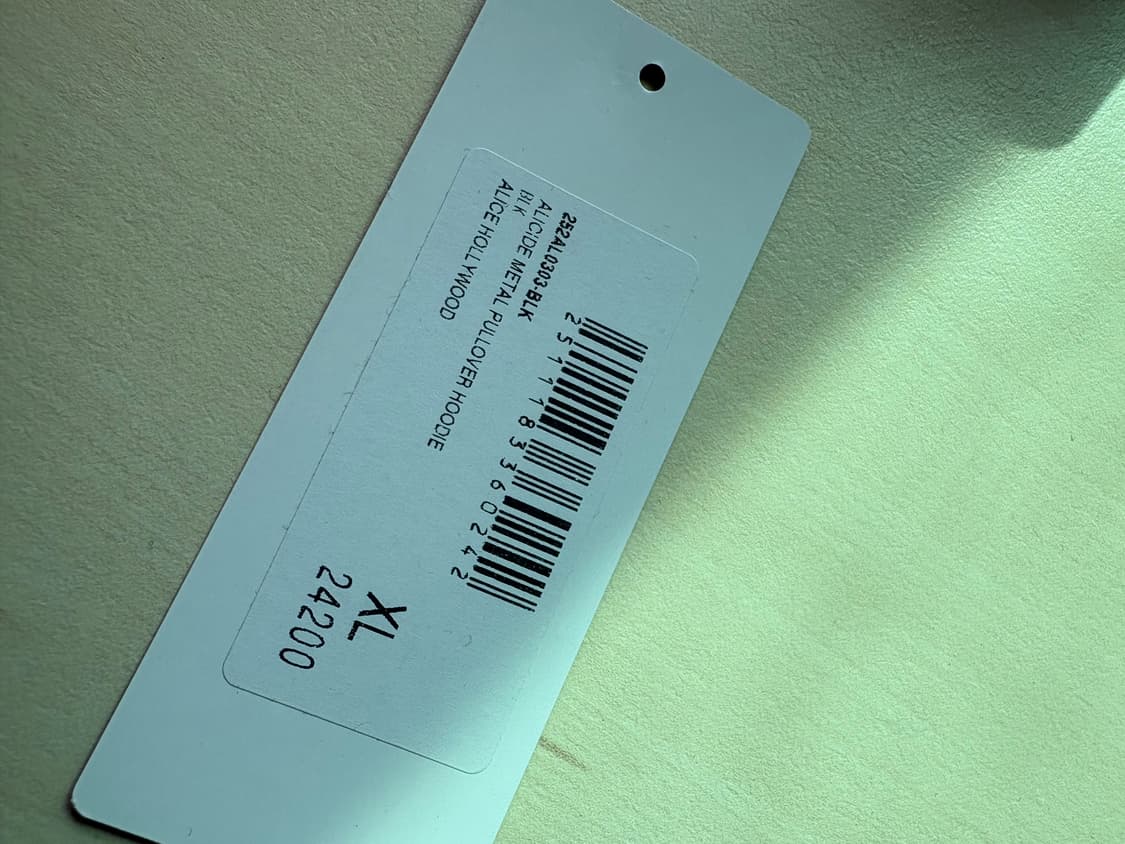 ALICE HOLLYWOOD 후드티 XL 상품이미지5