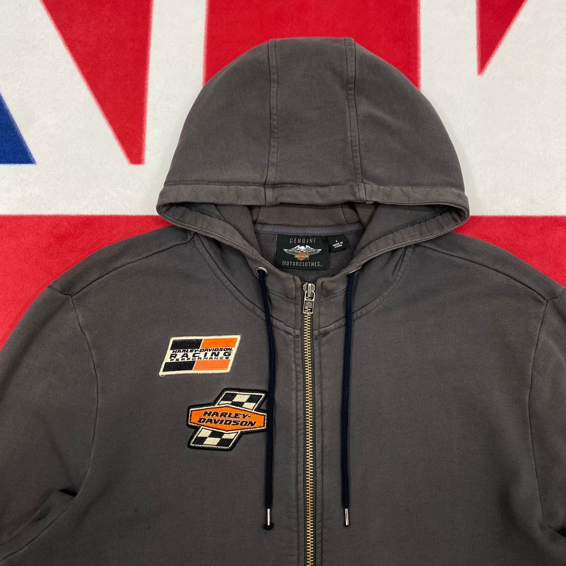 할리데이비슨 후드집업 L 상품이미지3
