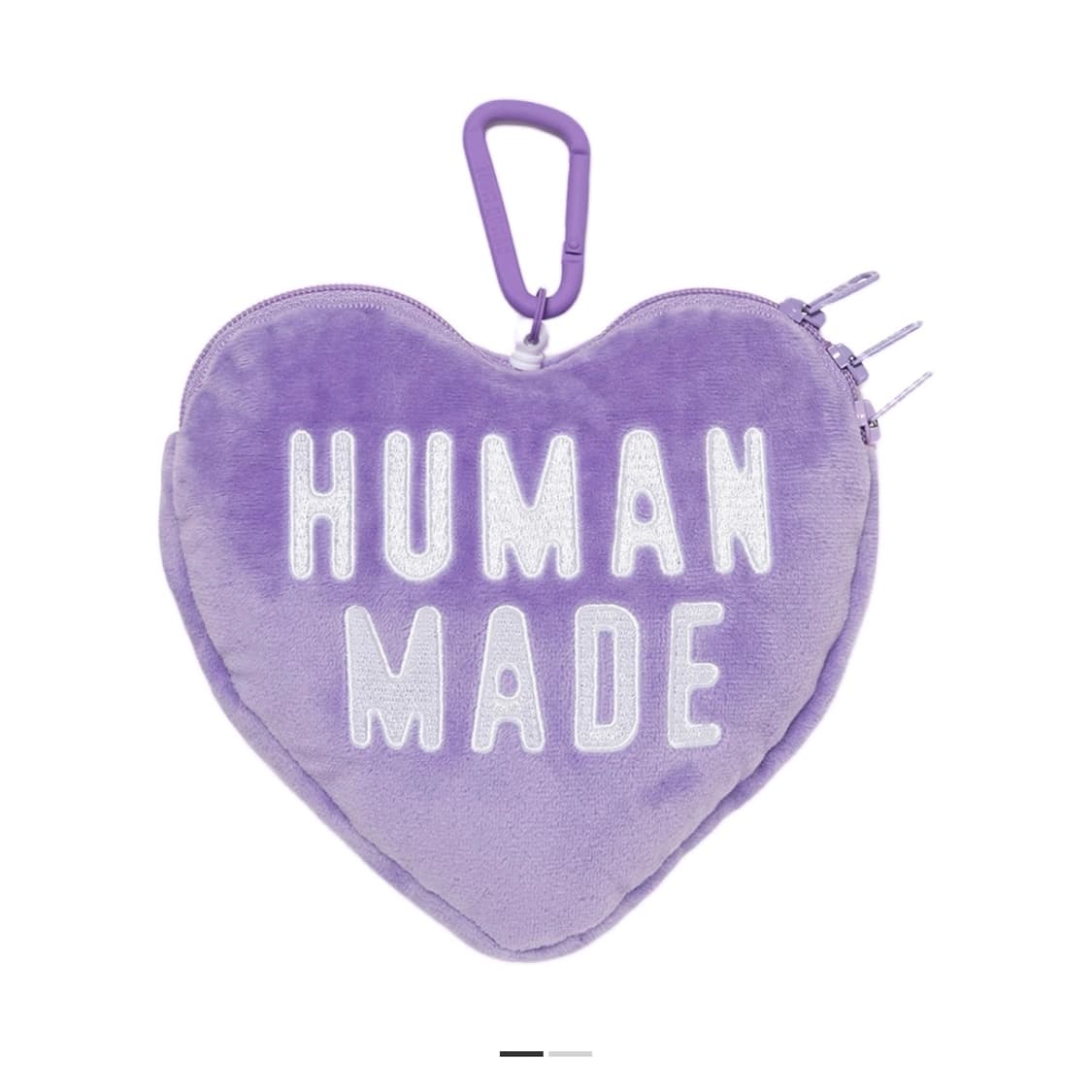 휴먼 메이드 하트 패스케이스 퍼플 - 압구정 스토어 한정 상품이미지1
