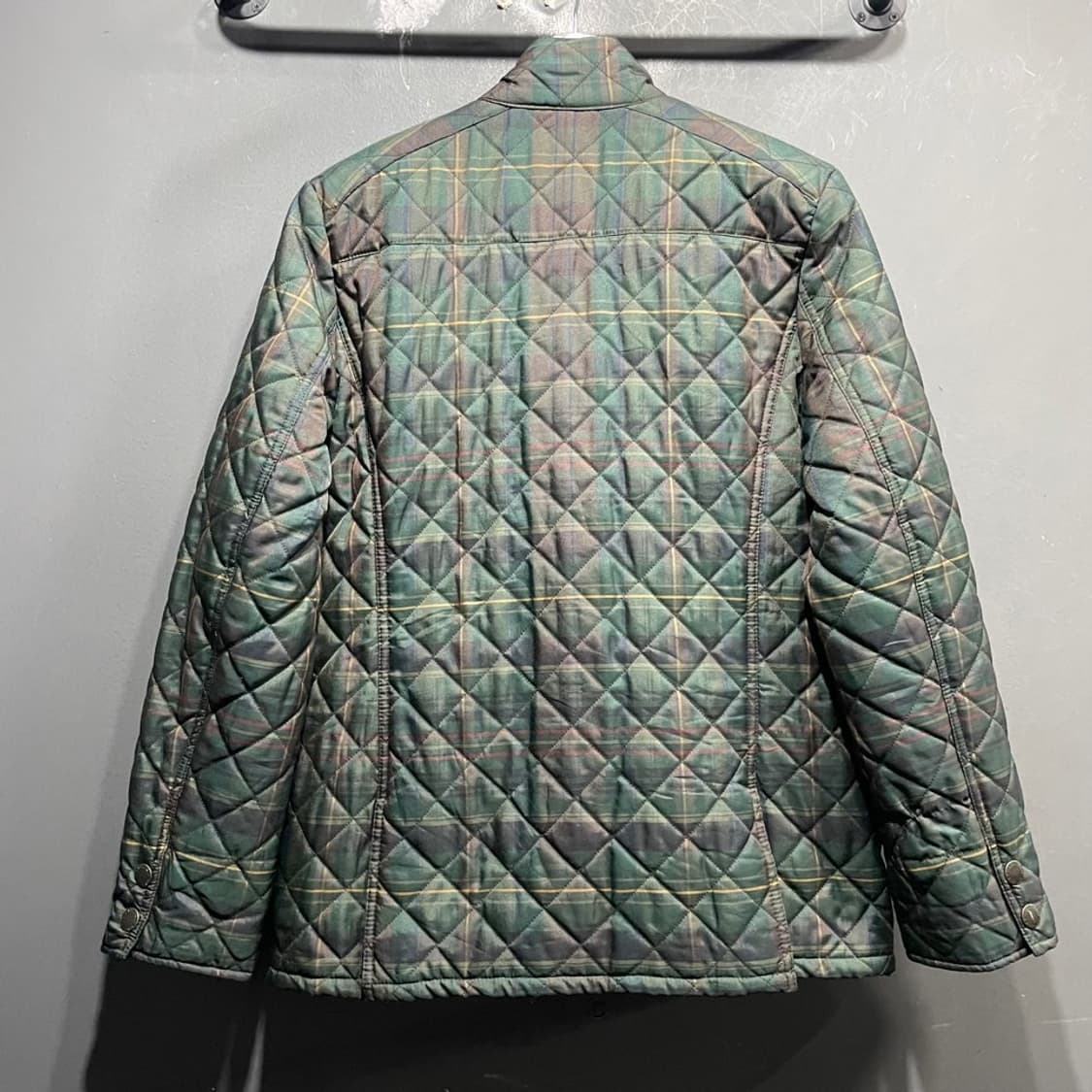 랄프로렌 타탄체크 퀄팅자켓 상품이미지3