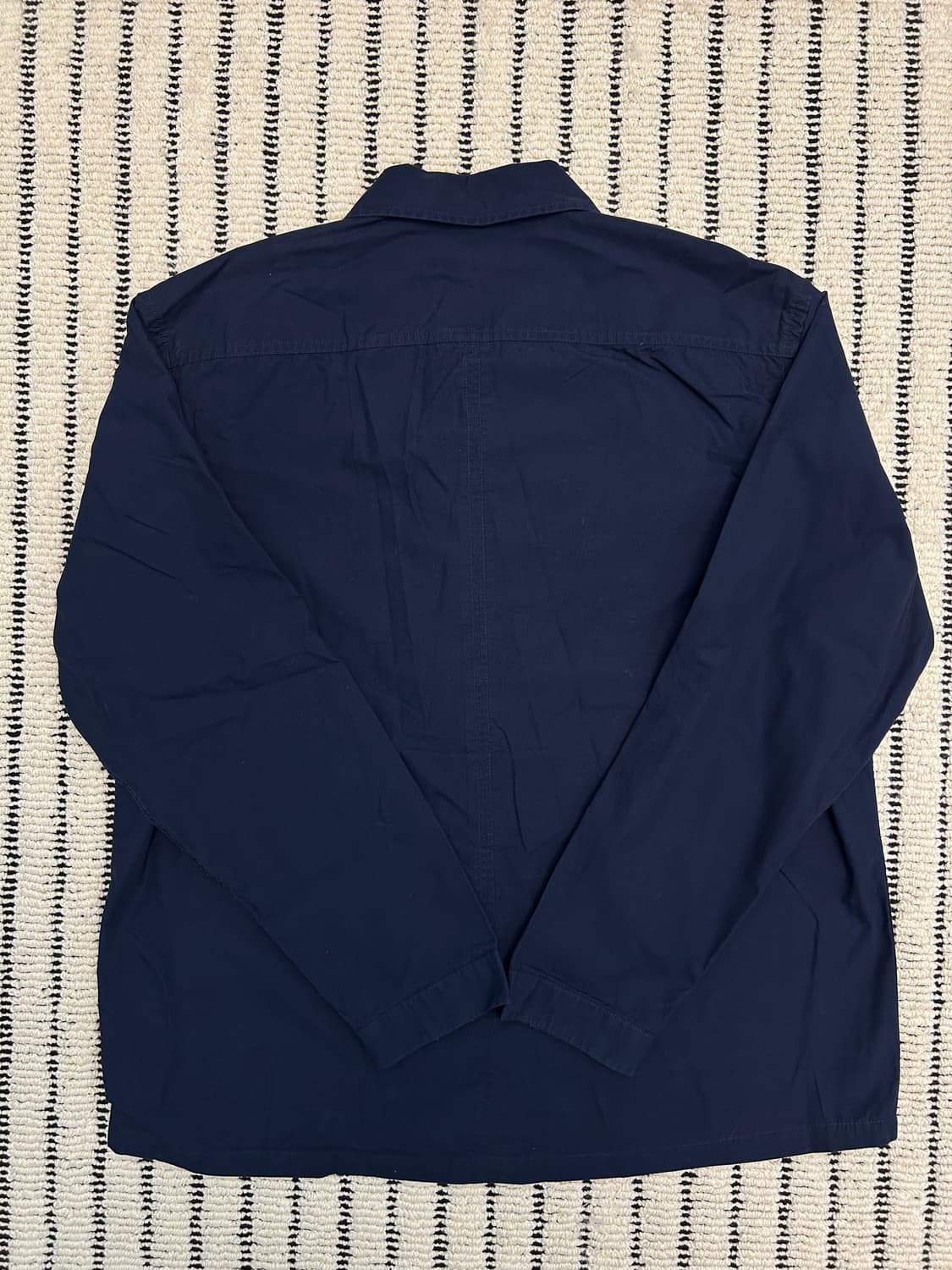 에잇세컨즈 네이비 코튼 셔츠 (새상품) 상품이미지5