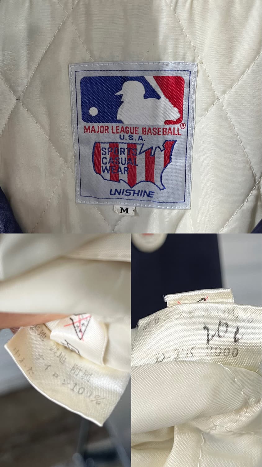 90s New York Yankees stadium jacket 상품이미지7