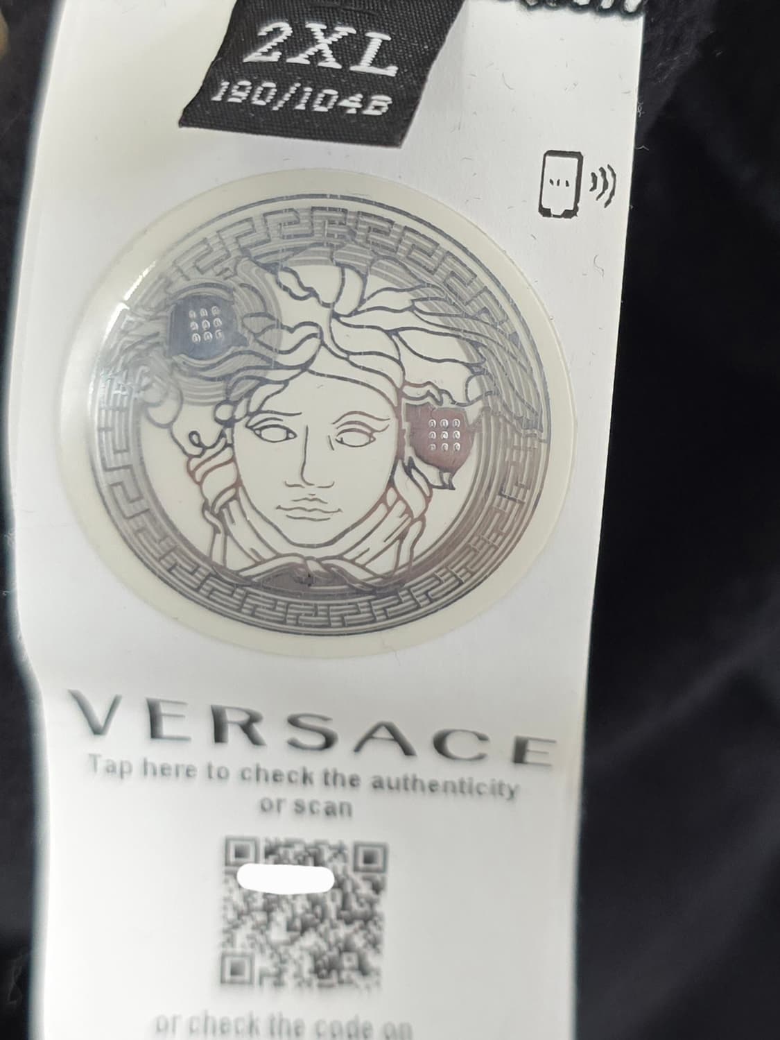 베르사체 메두사 로고 후드티 xxl사이즈 판매 상품이미지2