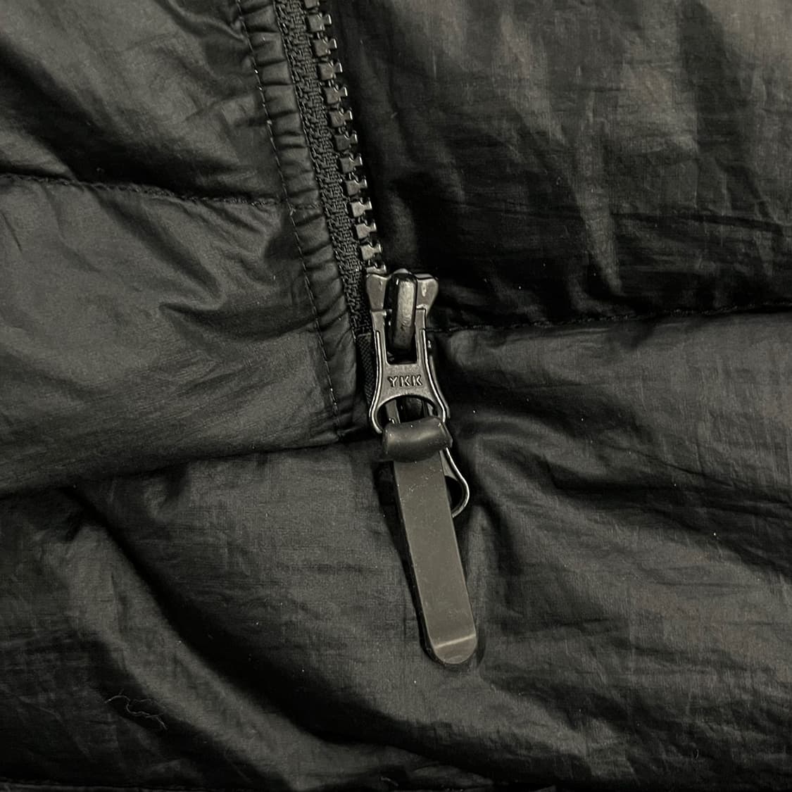 [정품/L] 나이키 패딩 후드 집업 블랙 b16 상품이미지7