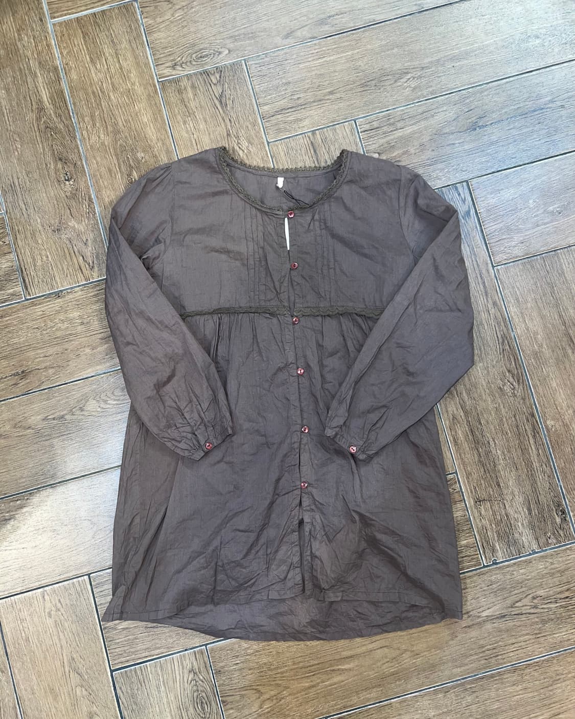 🐻브라운 버튼 무스탕 코디 세트 🐻 상품이미지6