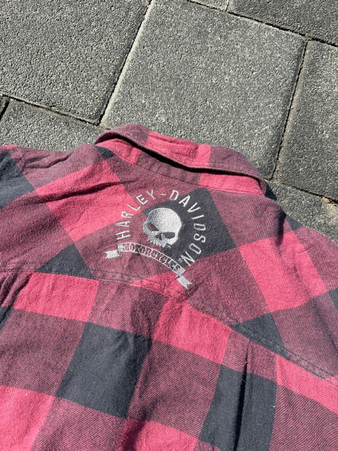 할리데이비슨 긴팔 체크 셔츠 상품이미지9