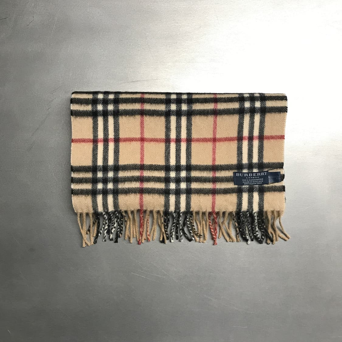 버버리 정품 캐시미어 머플러 베이지 상품이미지2
