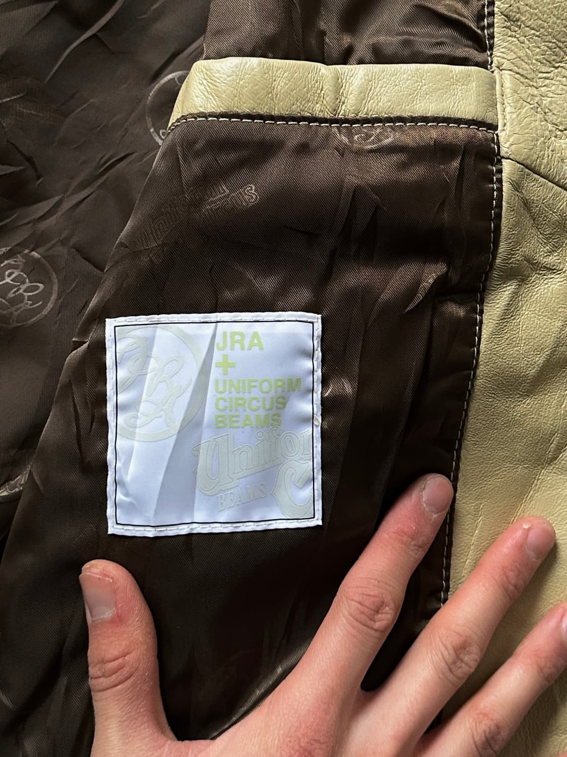 JRA+ Uniform Circus Beams 홀스슈즈 레더 자켓 상품이미지10