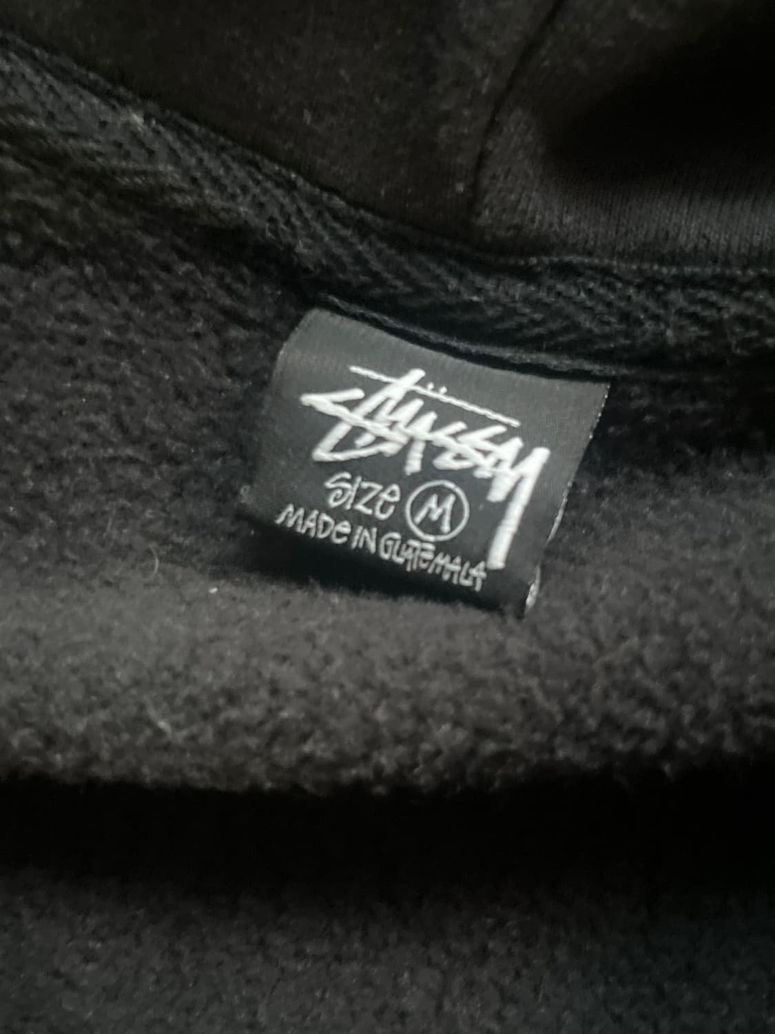 Stussy Oval Corp. Zip Hoodie Black 상품이미지3