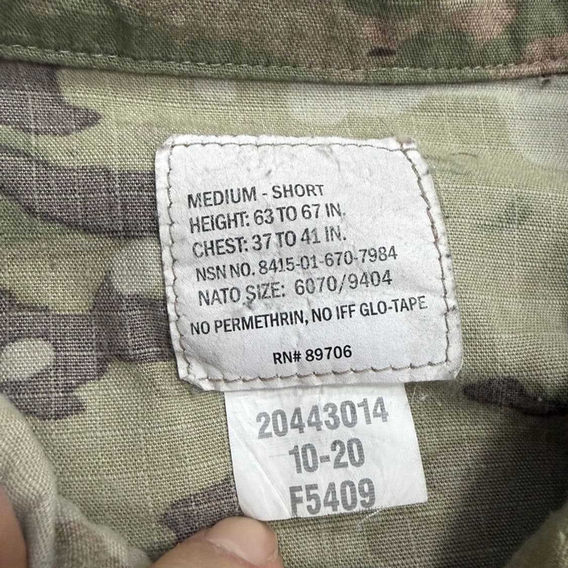 미군 ocp 밀리터리 워크자켓  v1824 상품이미지6