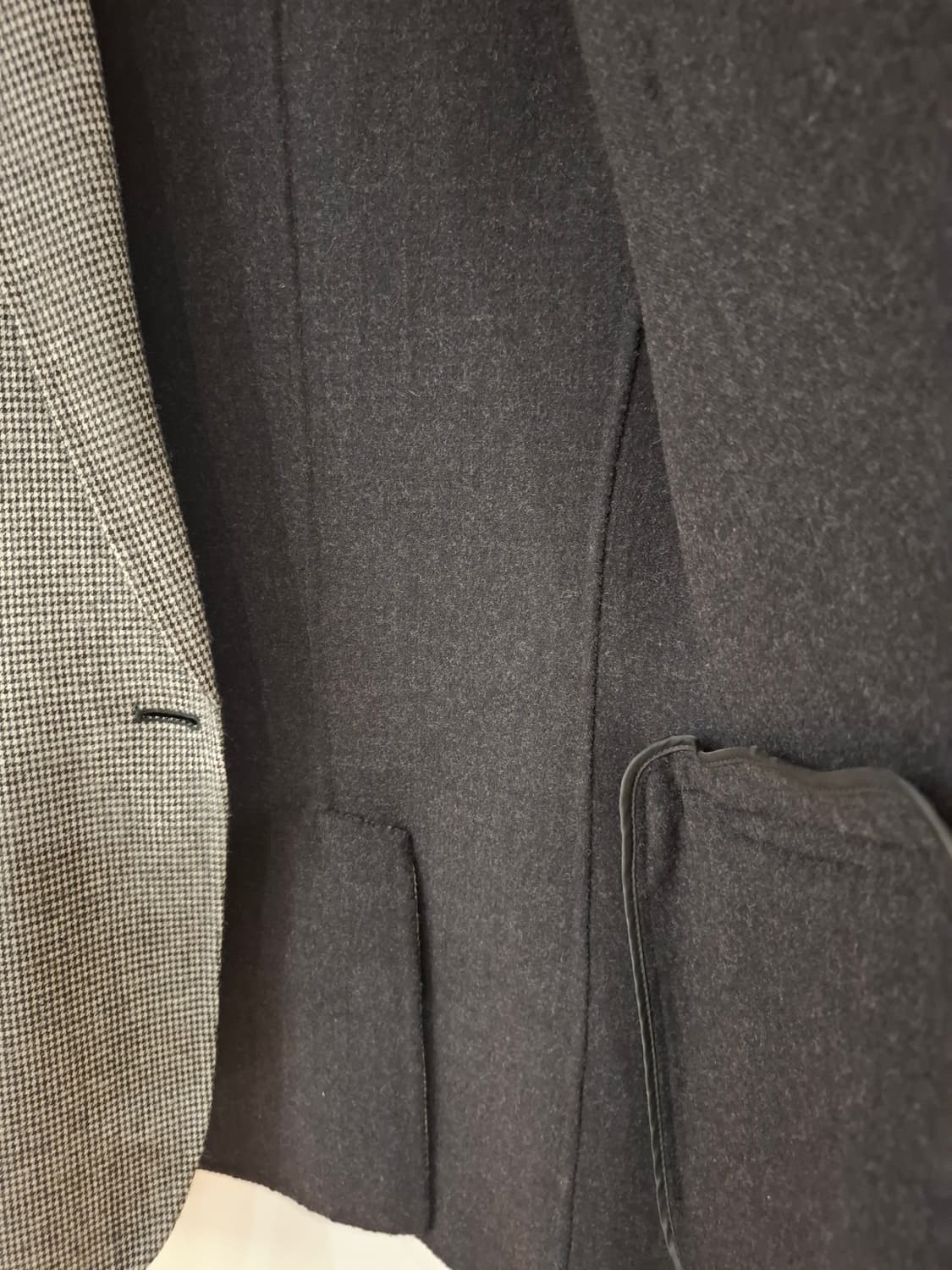 마시모뚜띠 34 체크 블레이저  상품이미지3