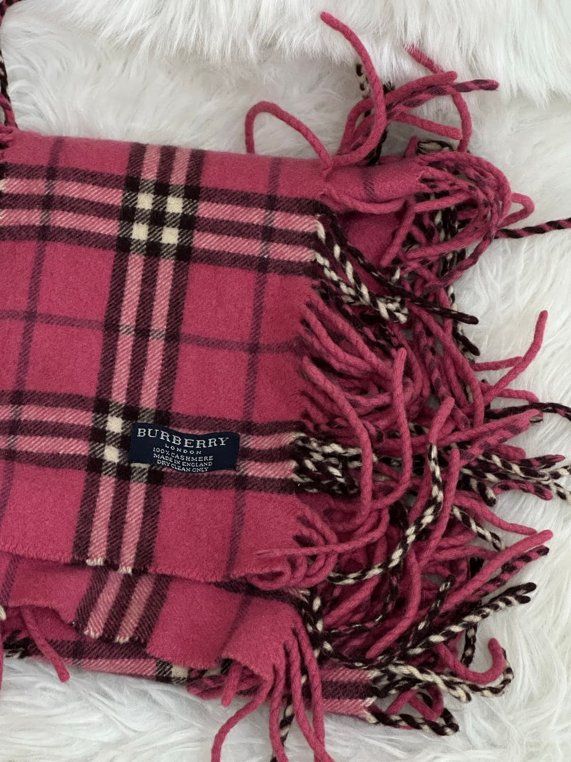 버버리 캐시미어 목도리 상품이미지1