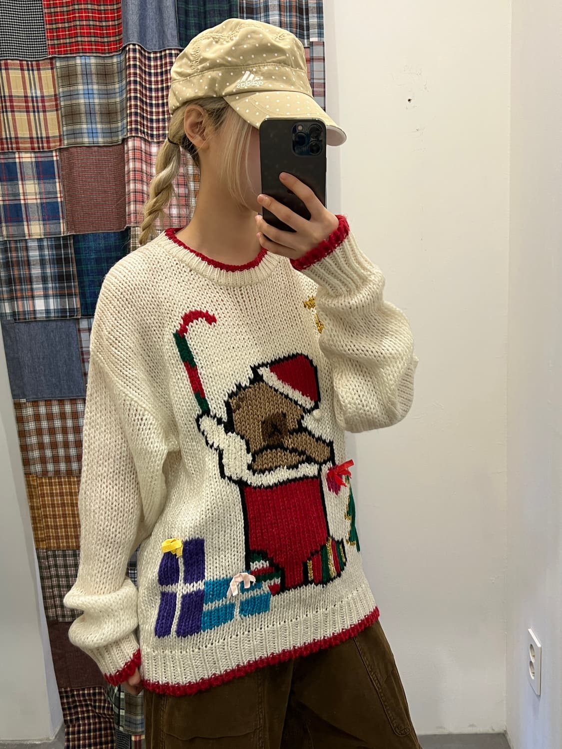 크리스마스 니트 상품이미지2