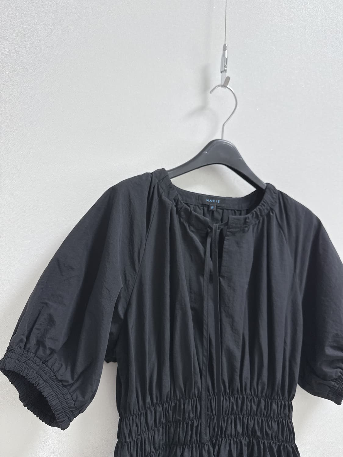 하시에 벌룬 써머 바스락 원피스 상품이미지6