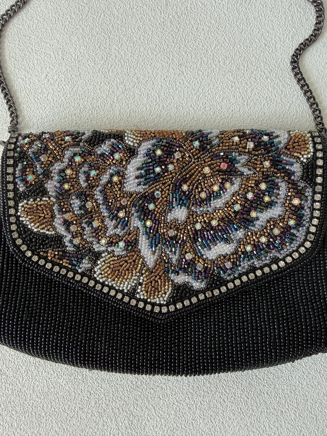 Pre owned 비즈 미니백 상품이미지3