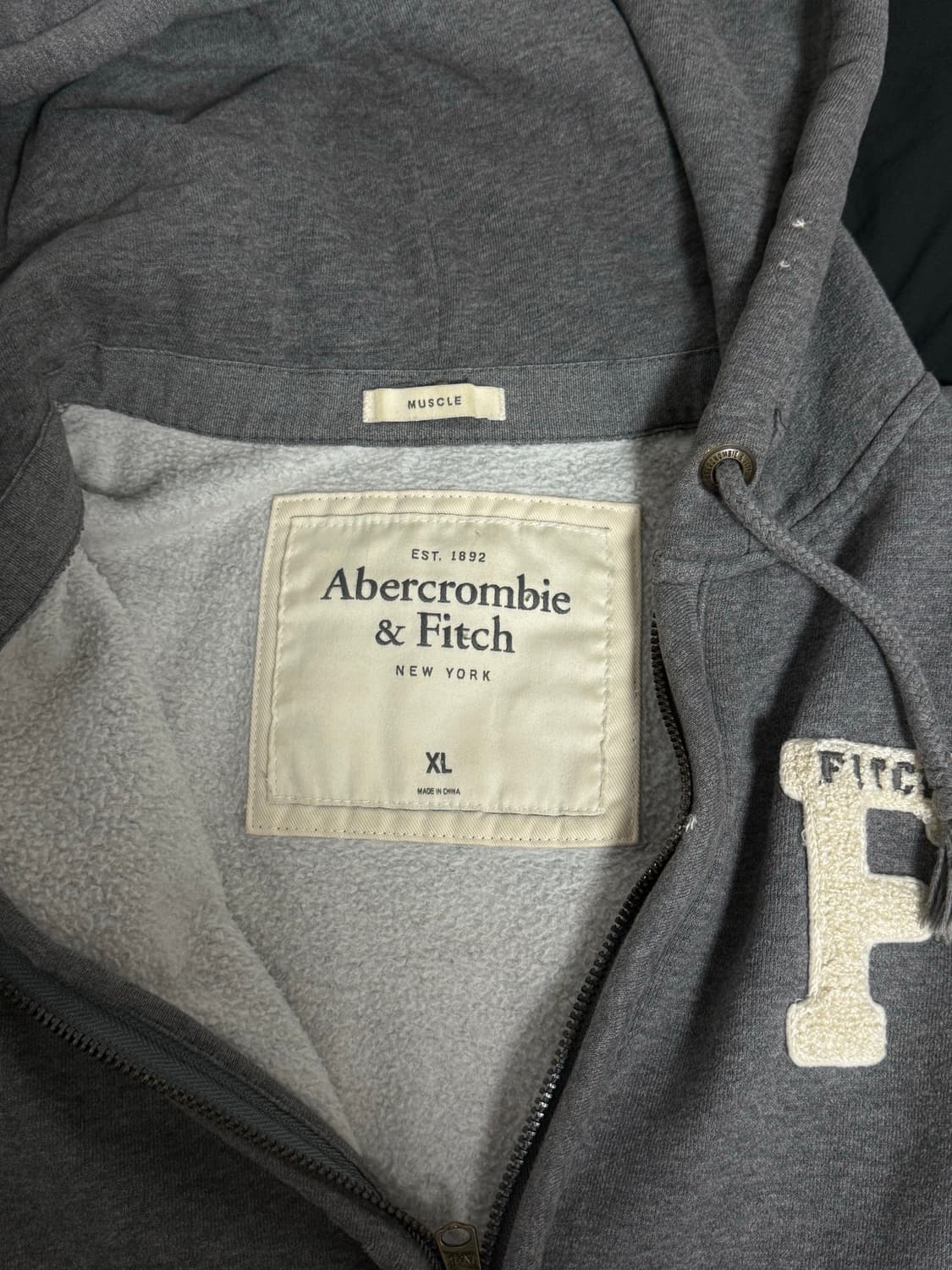 아베크롬비 후드집업 XL 상품이미지2