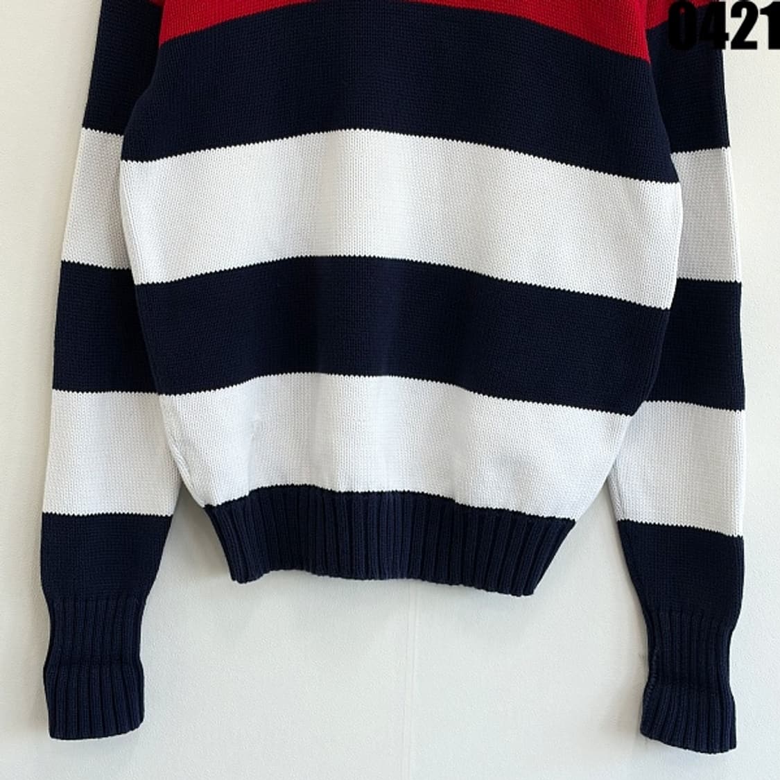 Polo by Ralph Lauren 스트라이프 코튼 니트 S 0421 상품이미지9