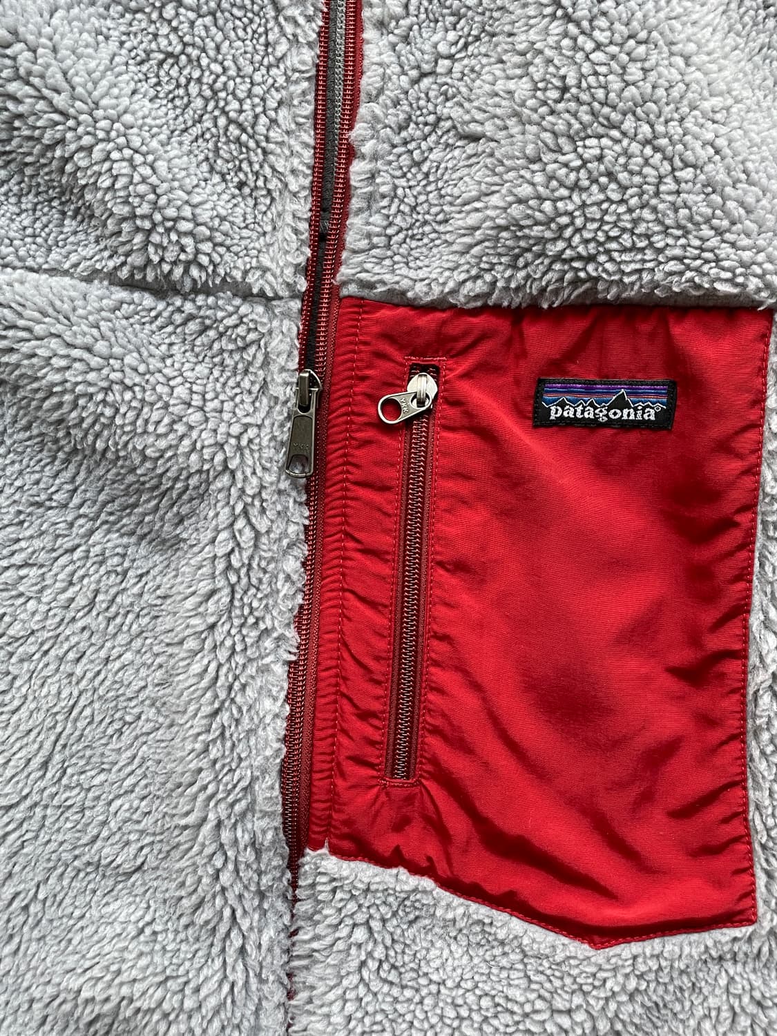 파타고니아 레트로x 그레이 레드 자켓 상품이미지4