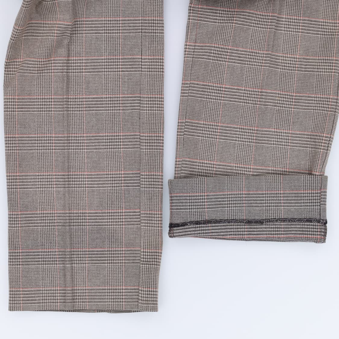 [32] 블랙앤화이트 남성 하운드투스 체크 팬츠 바지 3882 상품이미지5