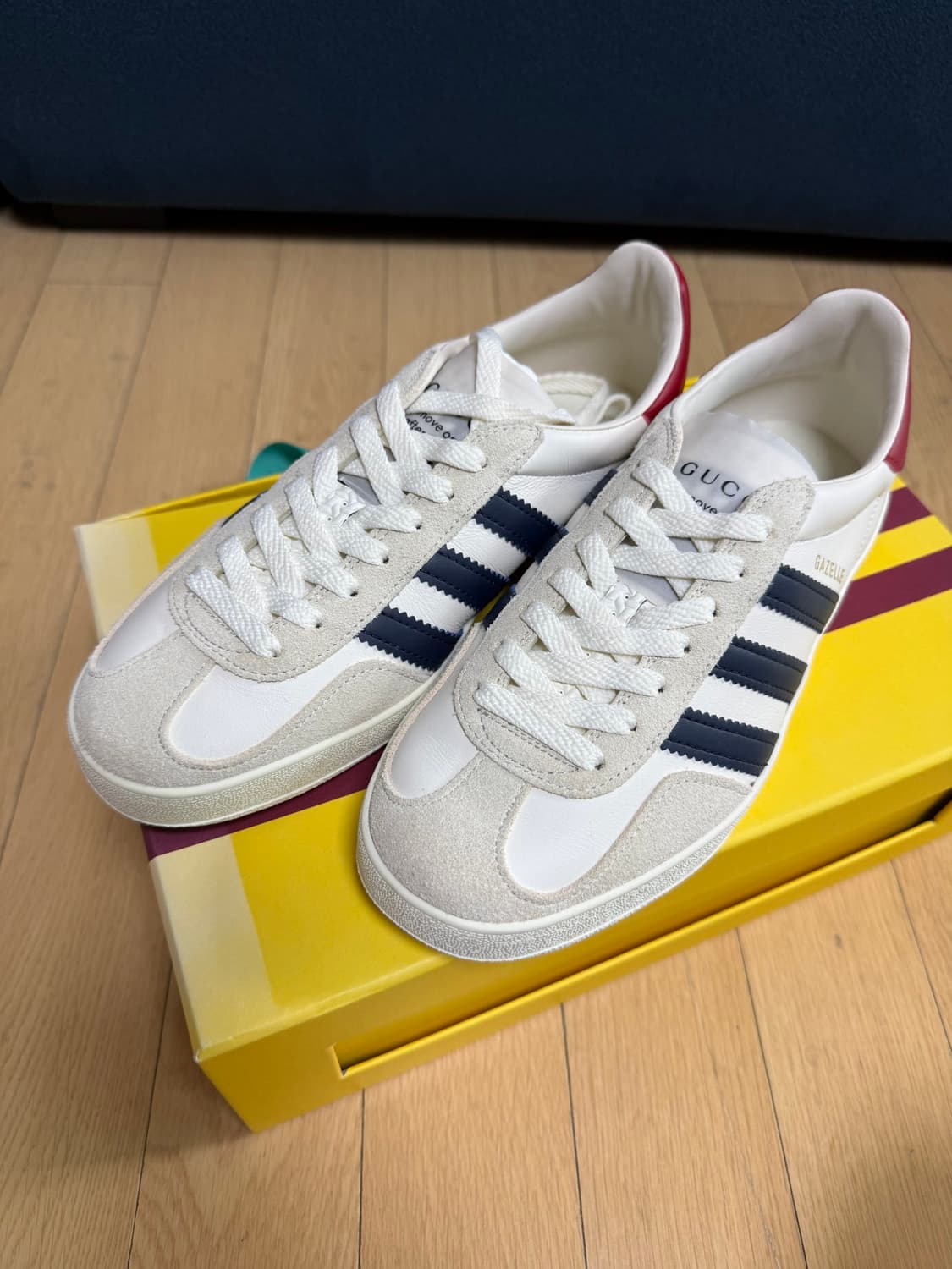 Gucci x Adidas 가젤 240 (US 7) 상품이미지3