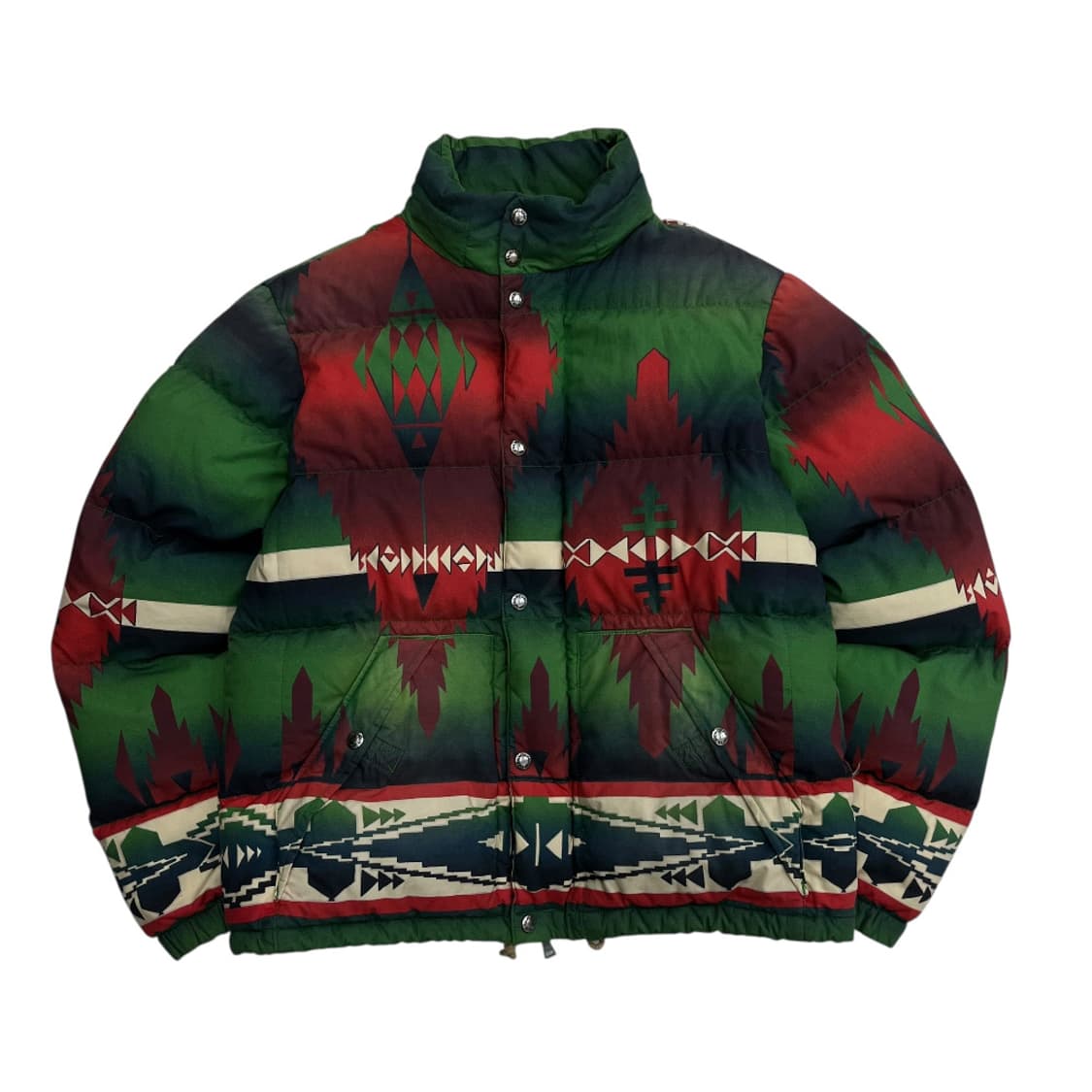 폴로 랄프로렌 그린 나바호 치마요 패딩 M 상품이미지2