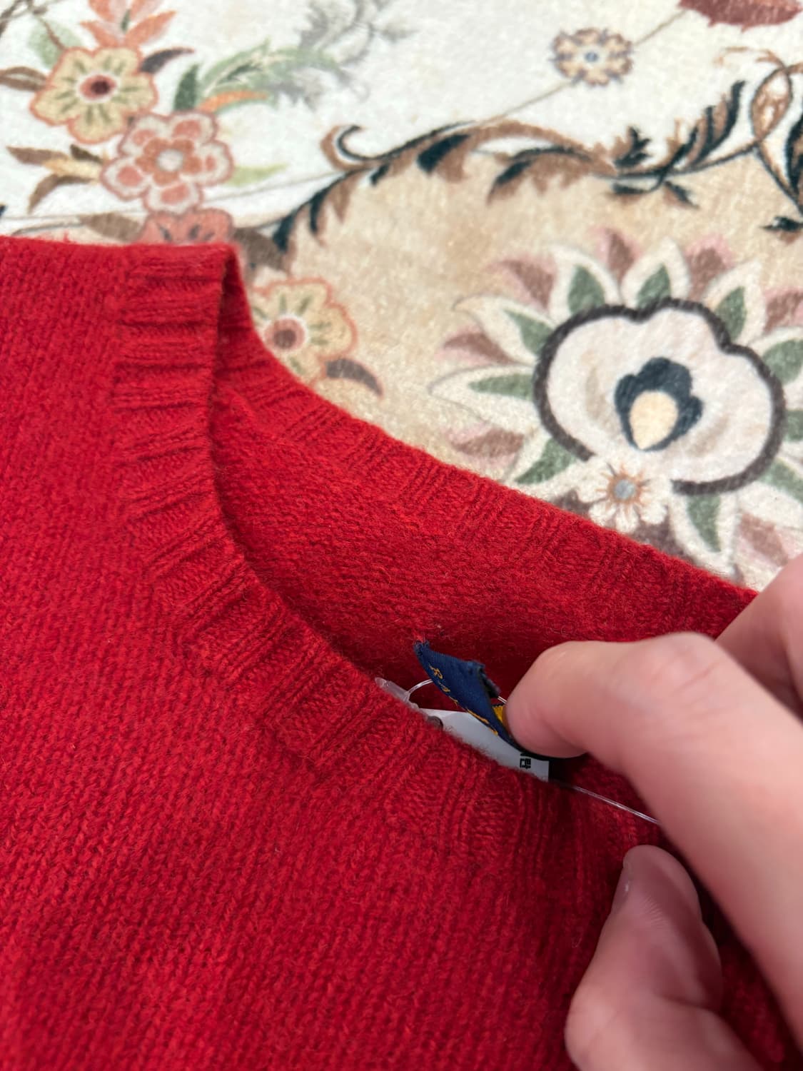 폴로 캐시미어 혼방 니트 상품이미지4