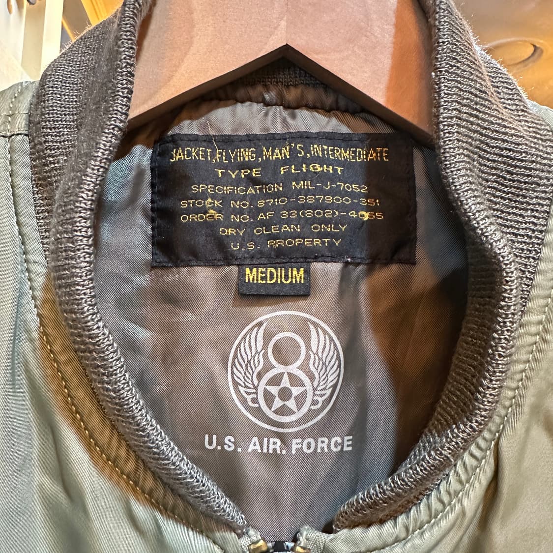 US Ma-1 미군 항공 베스트  상품이미지4