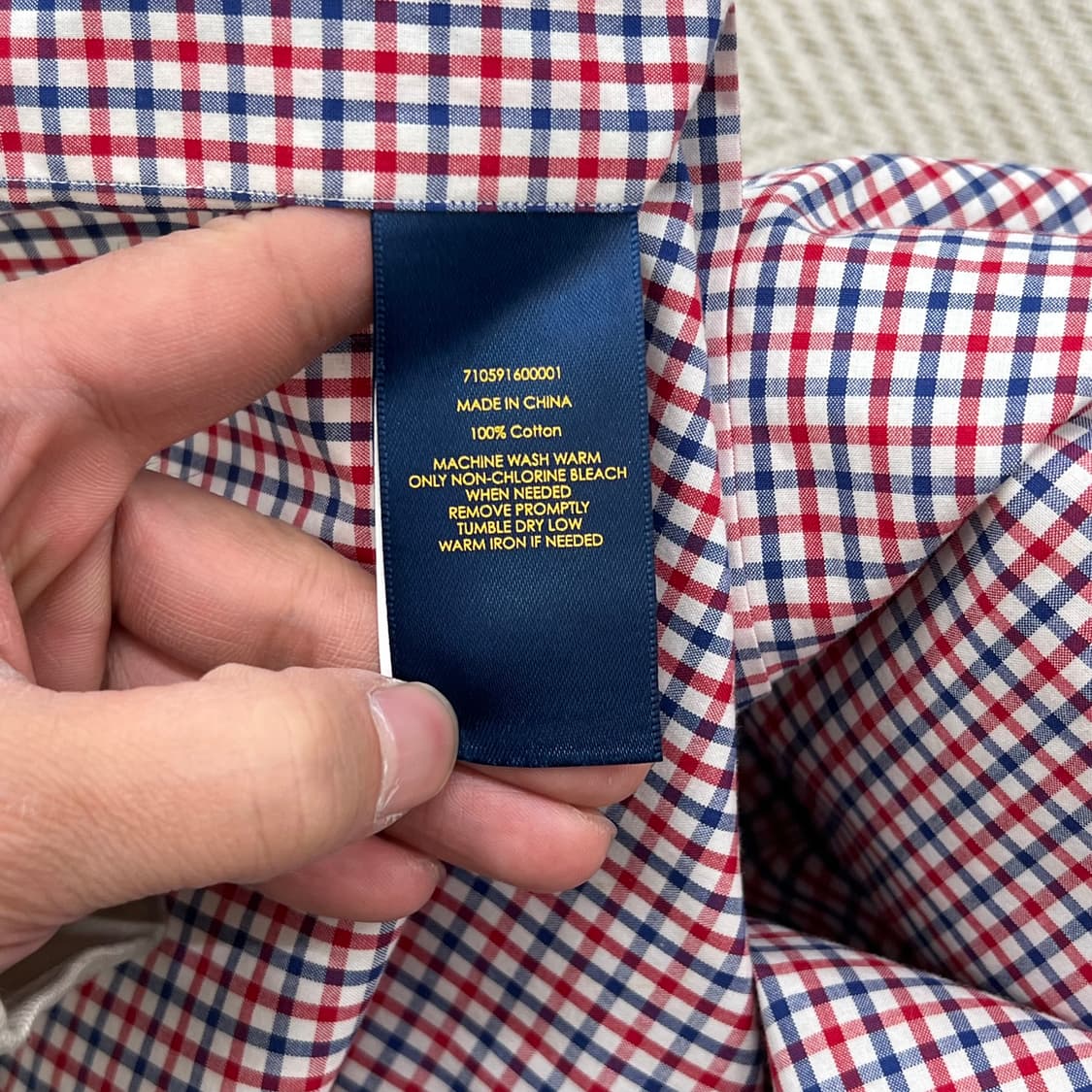 폴로랄프로렌 체크 셔츠 r3150 상품이미지6