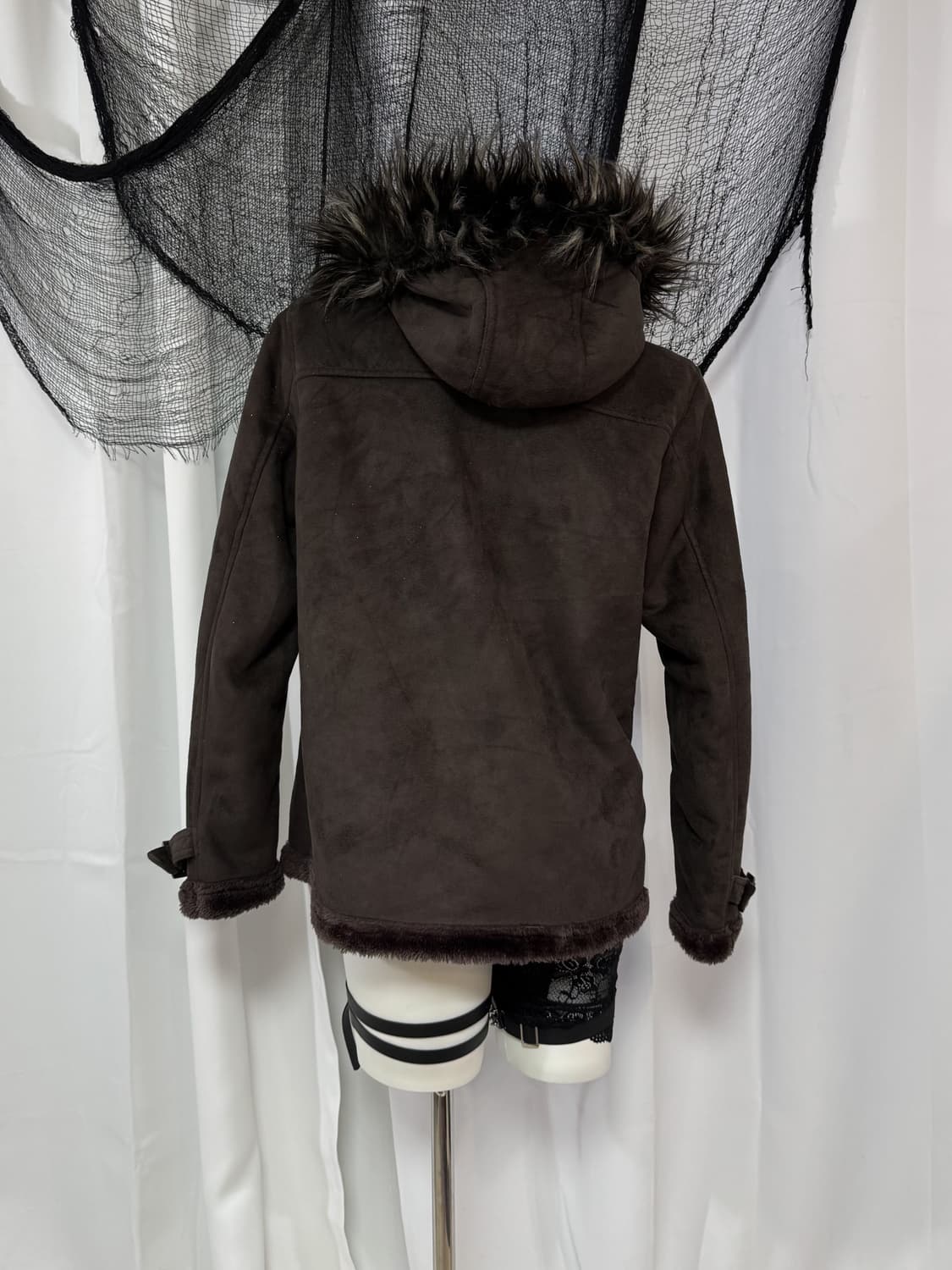  brown buckle fur mustang 상품이미지3