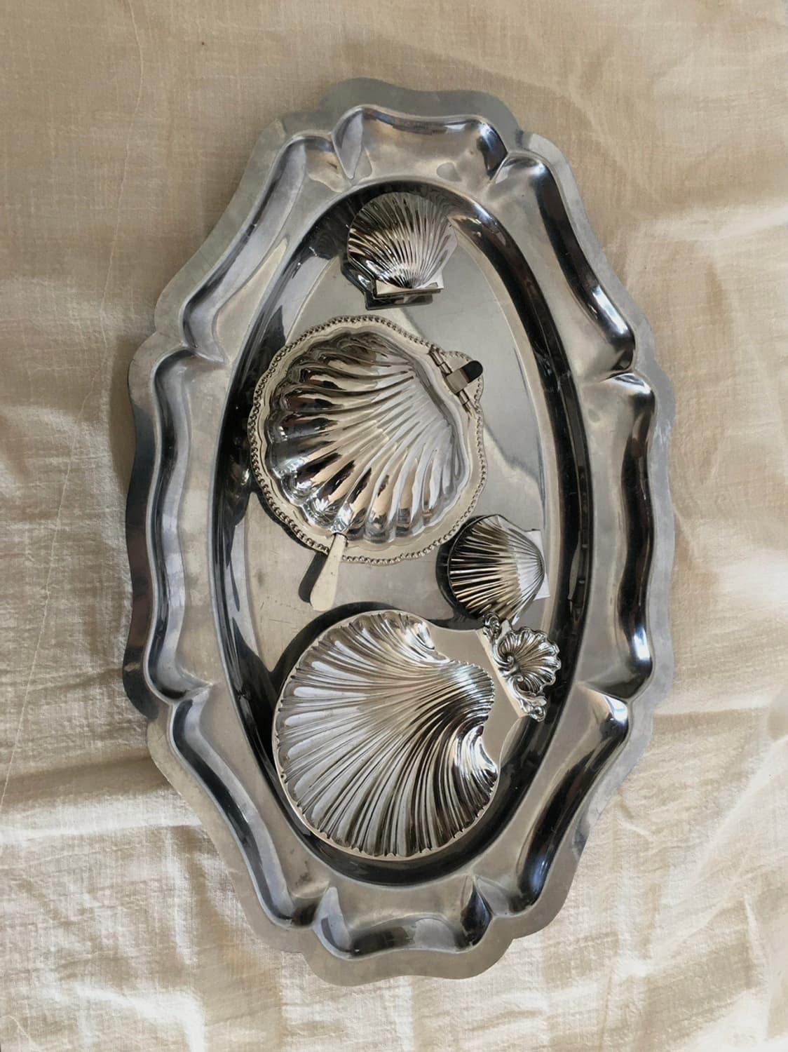 영국 빈티지 실버 Shell 필박스 상품이미지6