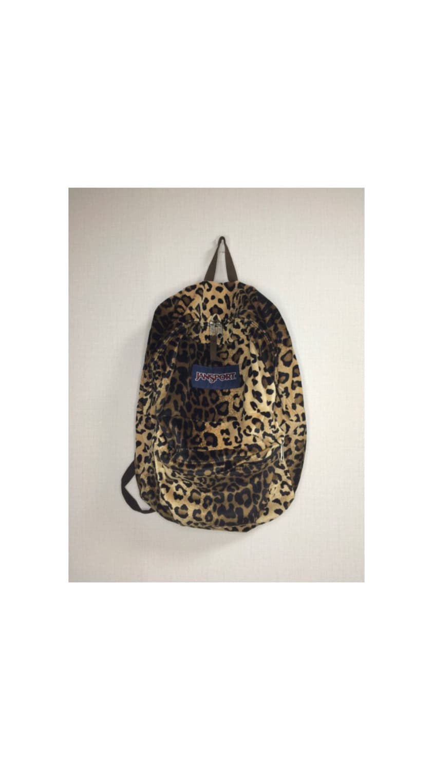 잔스포츠 레오파드 호피 무늬 백팩 상품이미지1
