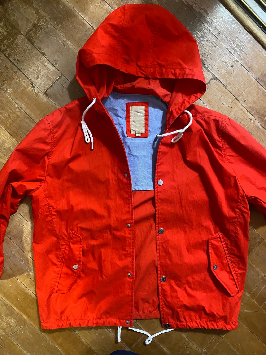 빈폴 레드 후드 자켓 105 상품이미지1