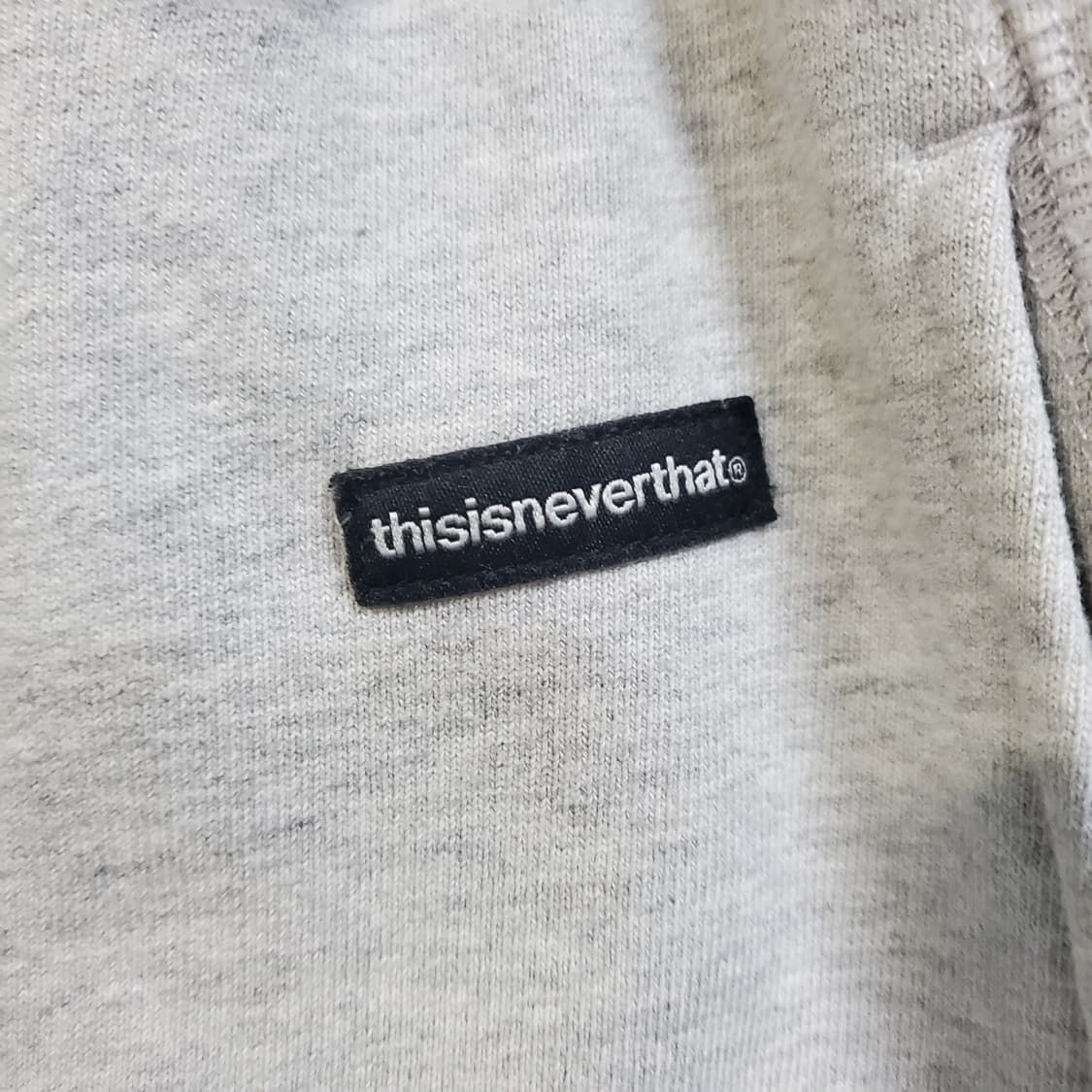 디스이즈네버댓 남성 빅로고 기모 조거팬츠  상품이미지3