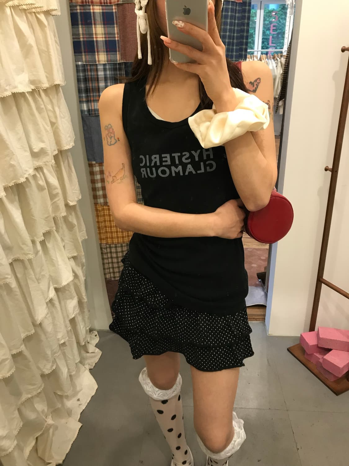 히스테릭글래머 레터링 나시 상품이미지2