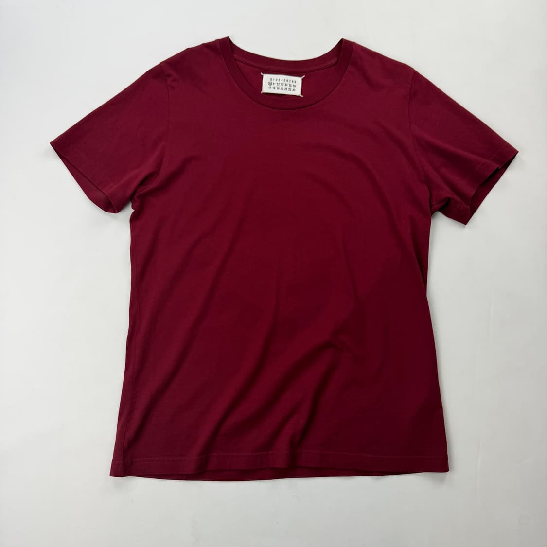 메종 마틴 마르지엘라 버건디 반팔 (48) 상품이미지1