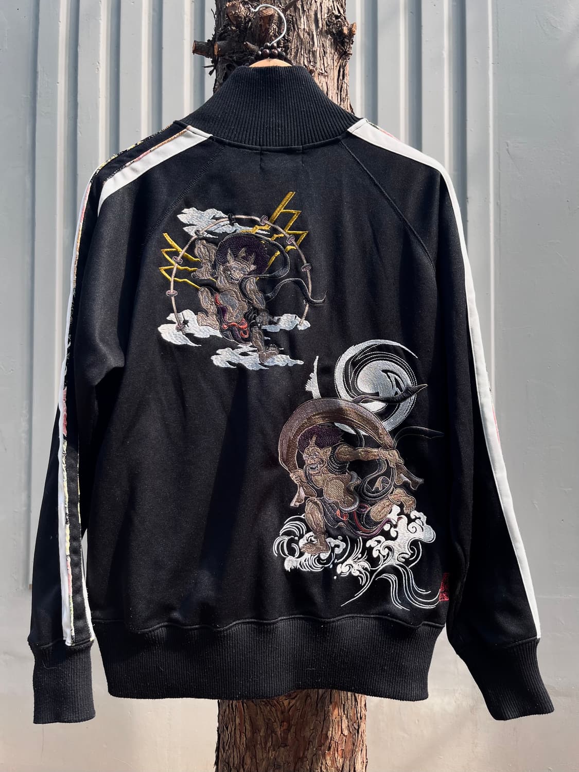 카라쿠리타마시 풍신 자수 져지 L 상품이미지4