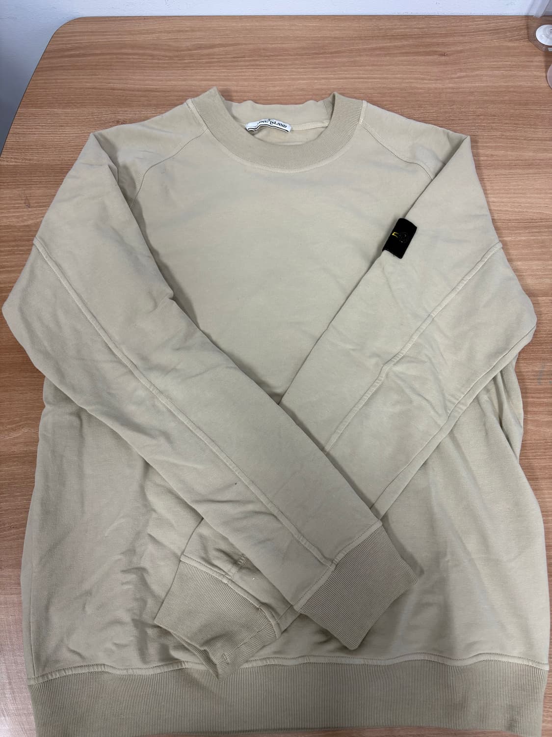 스톤아일랜드 맨투맨 샌드컬러 XL 상품이미지1