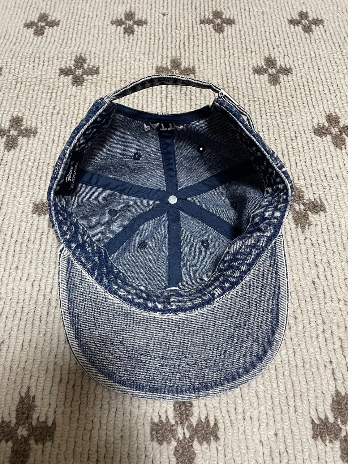 Patta 파타 데님 볼캡  상품이미지4