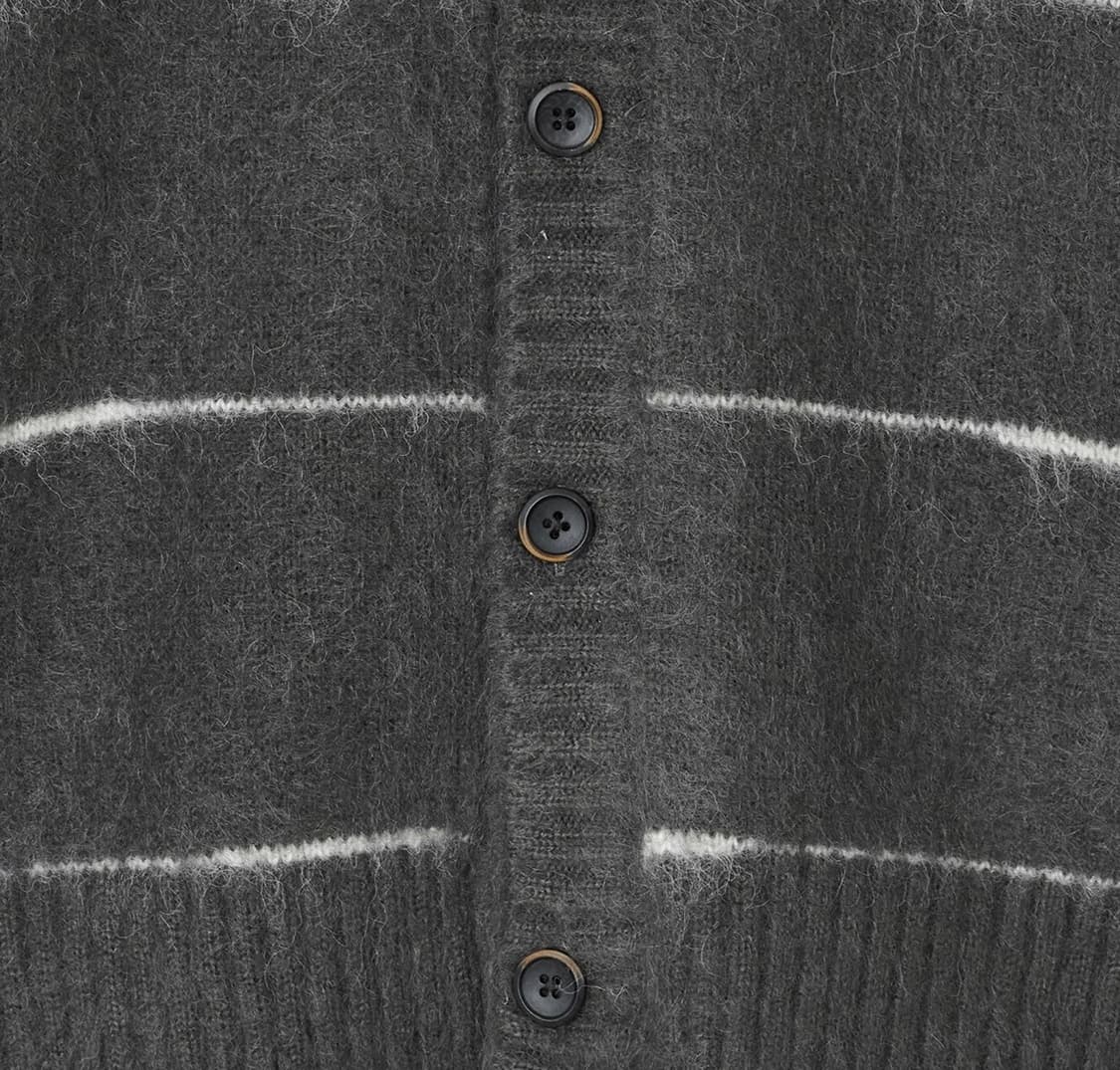 [4] 벨리에 브러쉬드 탐 가디건 그레이 상품이미지4