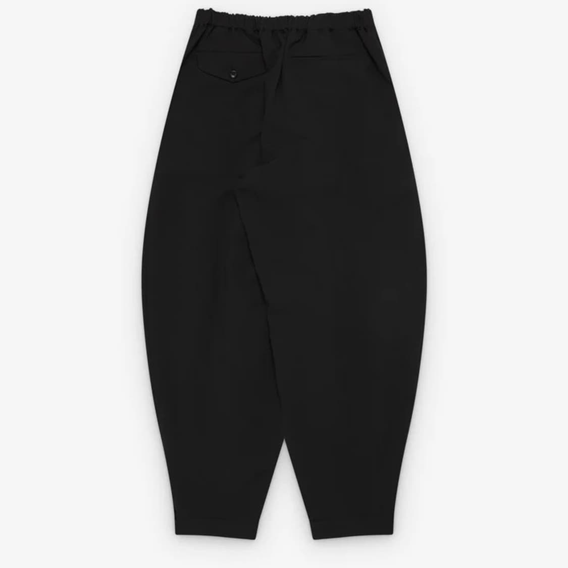 26ss 블랙 꼼데가르송 벌룬  턱 팬츠 m 상품이미지3