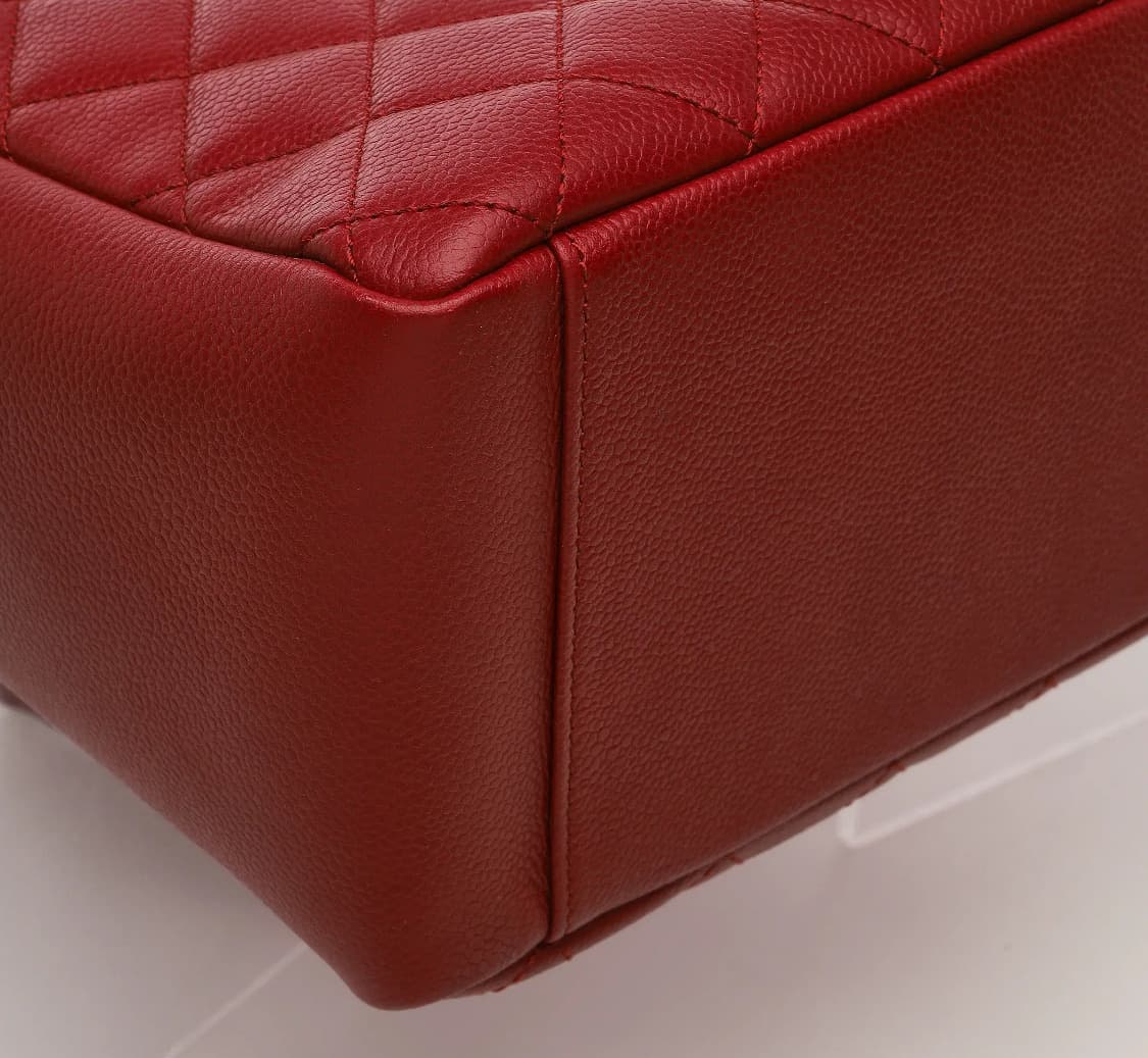 [S급] 샤넬 그랜드 샤핑 그레인드 카프스킨 실버 체인 판매합니다!!! 상품이미지7