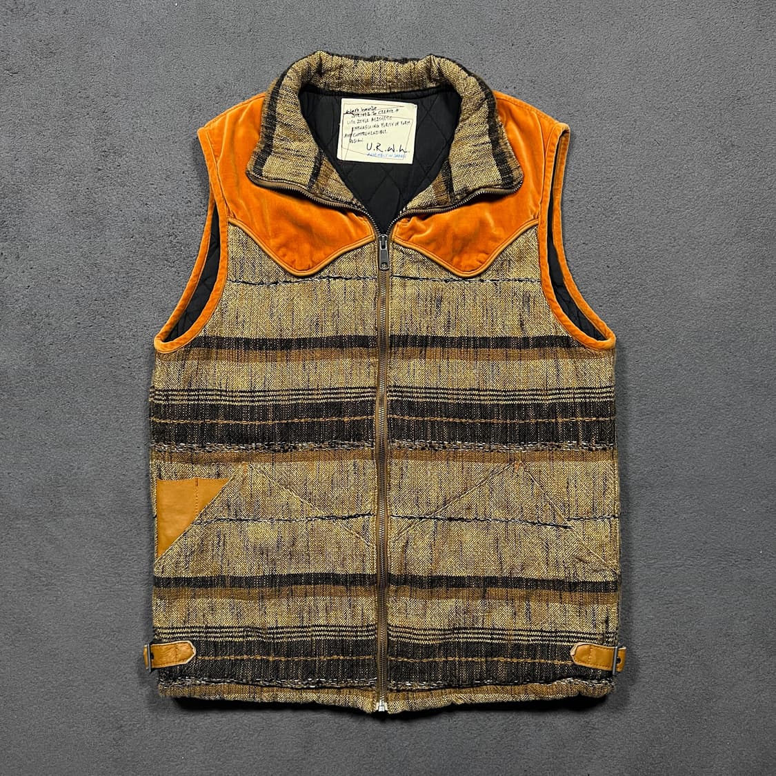 Urban Research 어반리서치 웨어하우스 웨스턴 베스트 패딩 상품이미지1