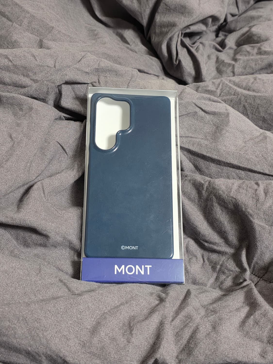 박스포함 새상품) 몬트 MONT 갤럭시 울트라 25 유광 블루 하드 폰케 상품이미지2