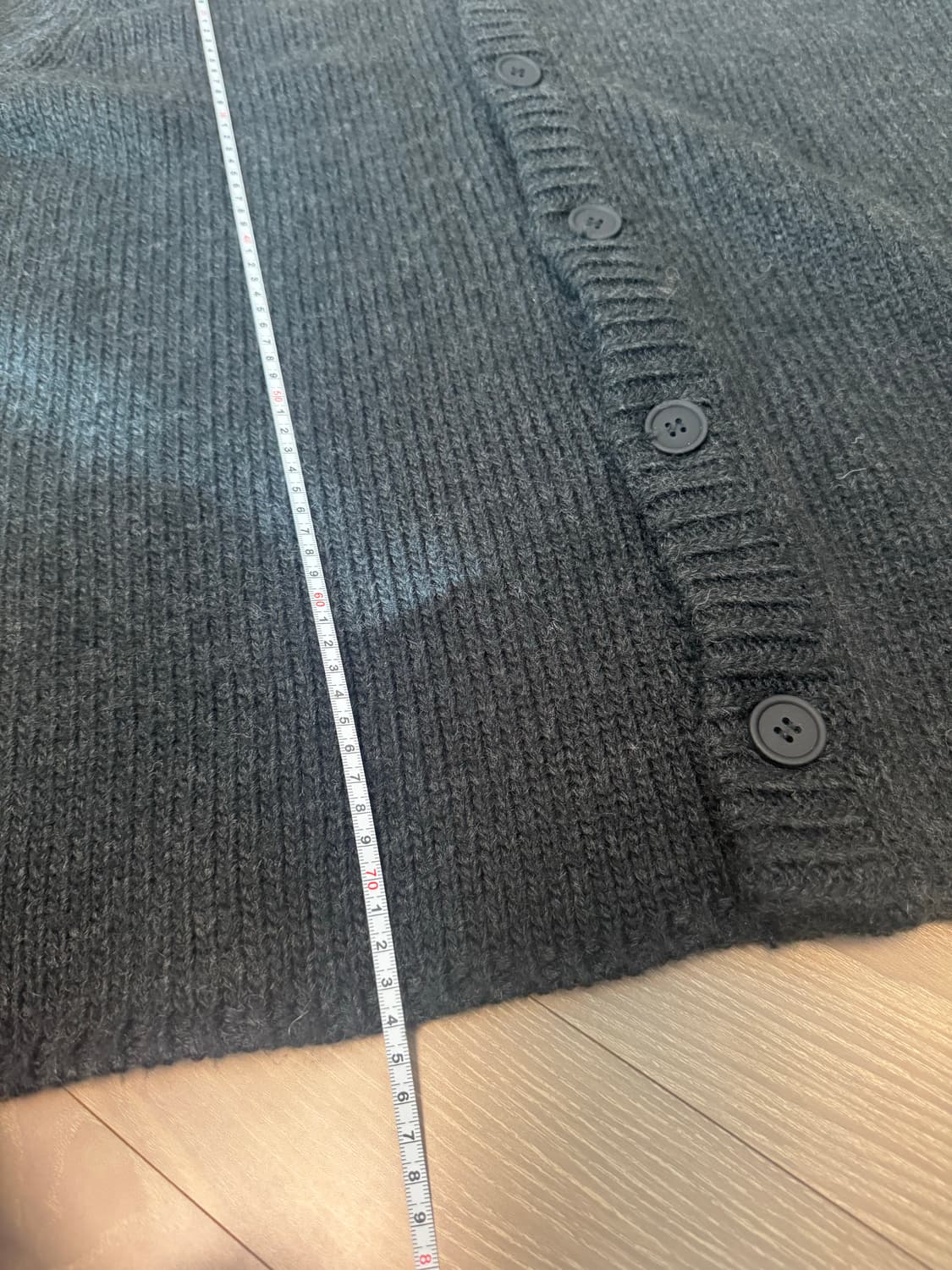 [50] 아워레가시 빅가디건 블랙 상품이미지4