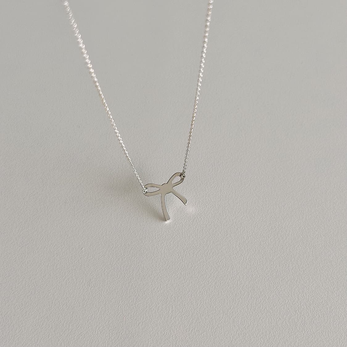 티파니 앤코 신슬기 리본 목걸이 상품이미지8