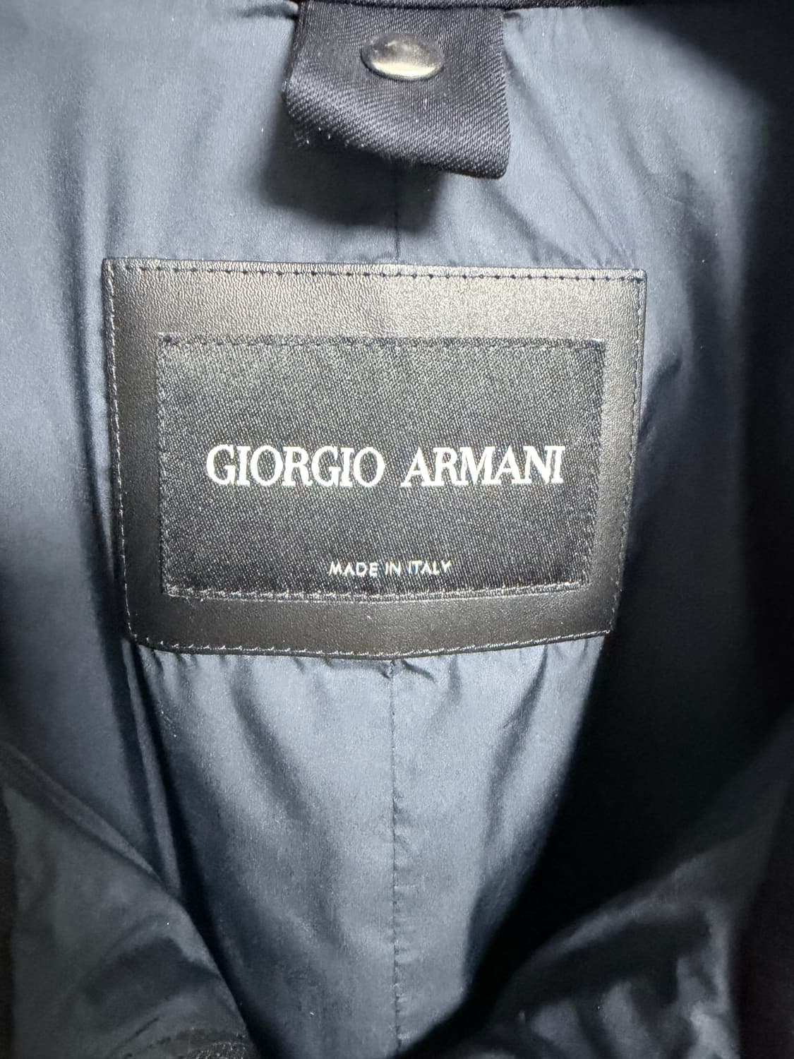 조르지오 아르마니 울 방수 레인 코트/50(105~) 상품이미지6