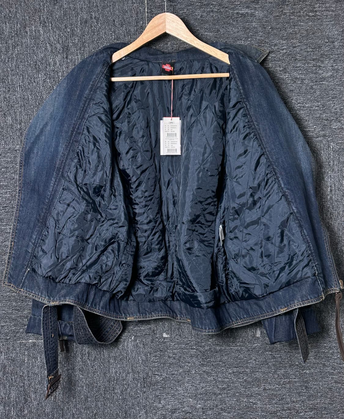 BY CROSS 데님 자켓 인디고 100 상품이미지3