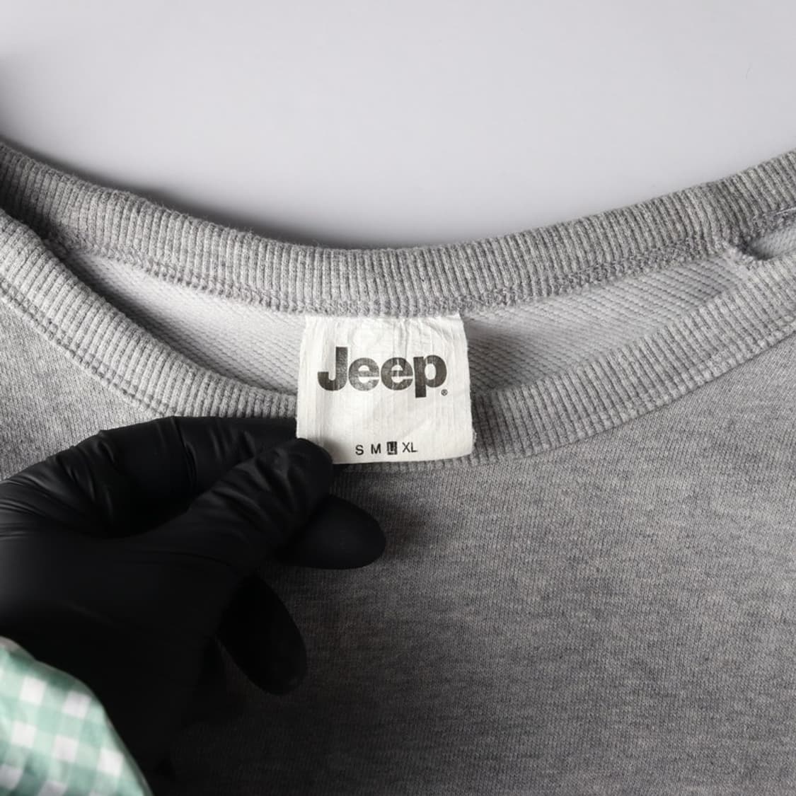 Jeep 미니 로고 래글런 맨투맨 L 상품이미지5